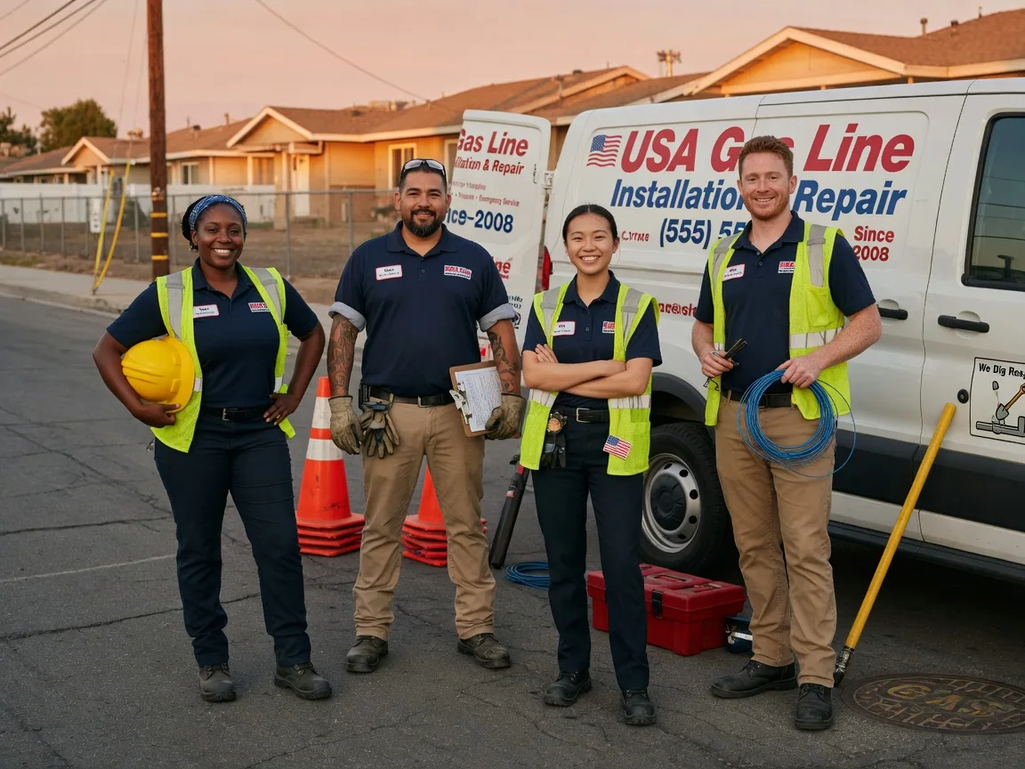 Gas Line Installation company in Bokoshe, OK